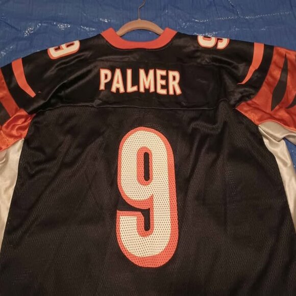 Reebok Carson Palmer #9 Bengals Jersey On Field Excellent Condition 2XL - Picture 3 of 8
